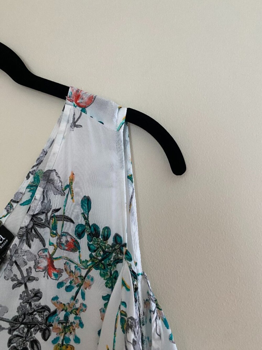 White Floral Flowy Blouse